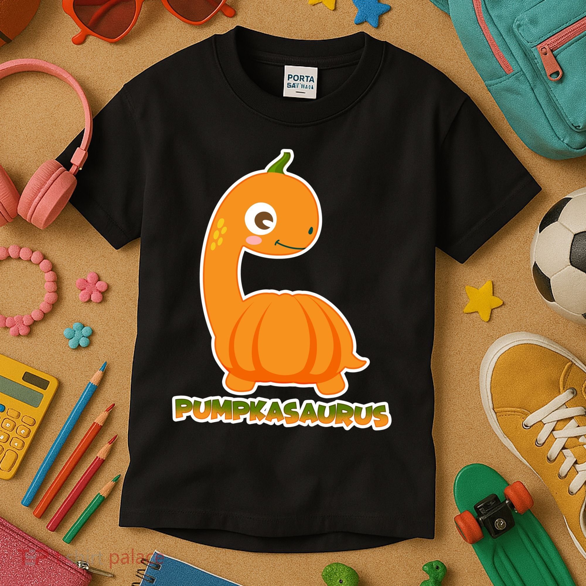 Pumpkasaurus  Kids T-Shirt