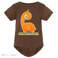 Pumpkasaurus  Baby Bodysuit thumb 0