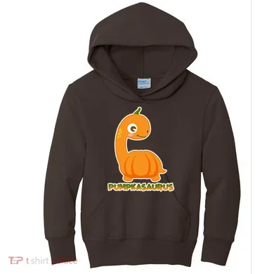 Pumpkasaurus Kids Hoodie