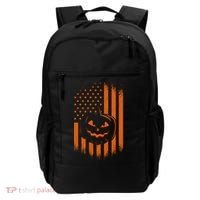 Pumpkin America Halloween Flag Backpack thumb 0