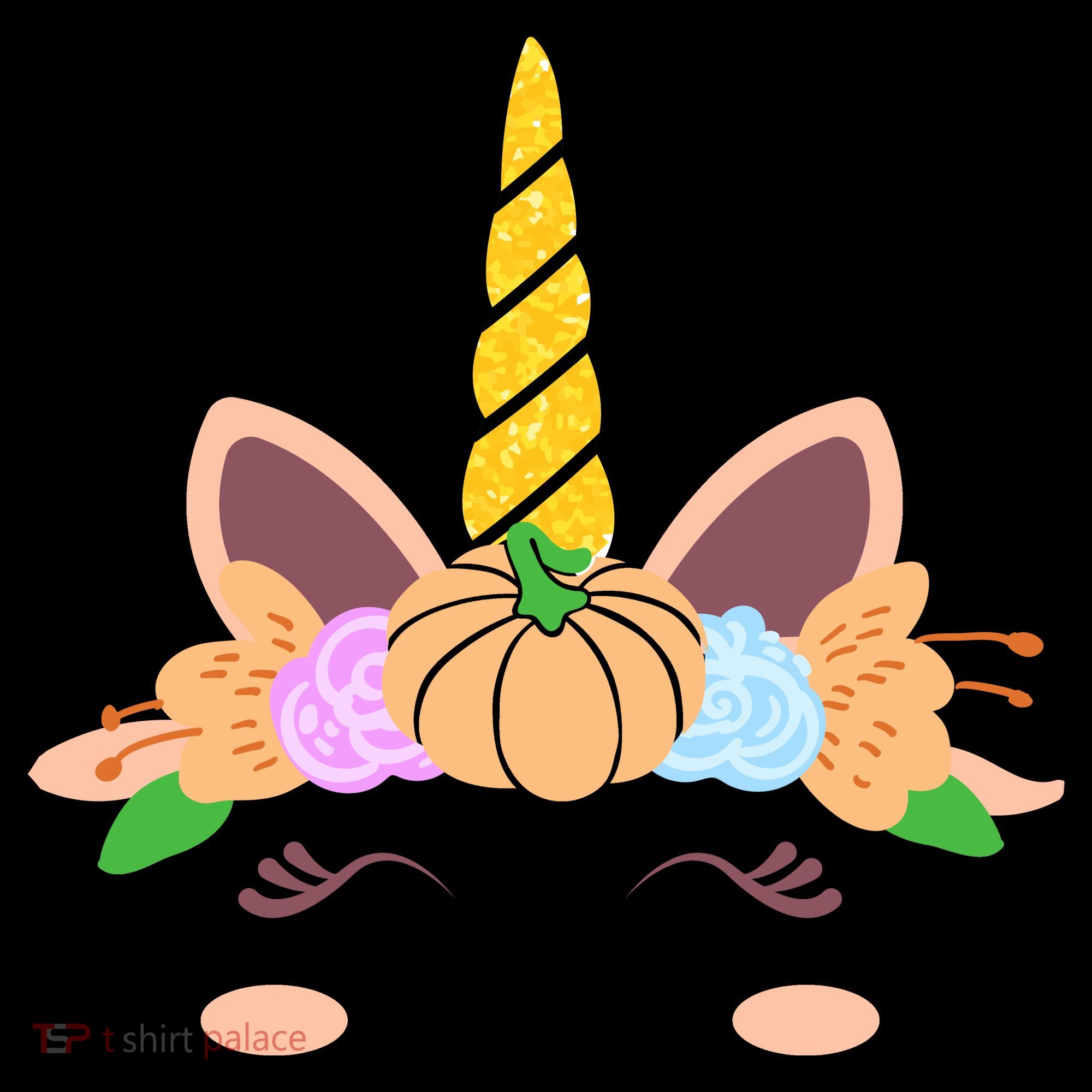 Pumpkin Autumn Fall Unicorn Cute Ornament