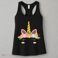 Pumpkin Autumn Fall Unicorn Cute Women's Tank Top thumb 3