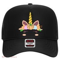 Pumpkin Autumn Fall Unicorn Cute Hat thumb 0