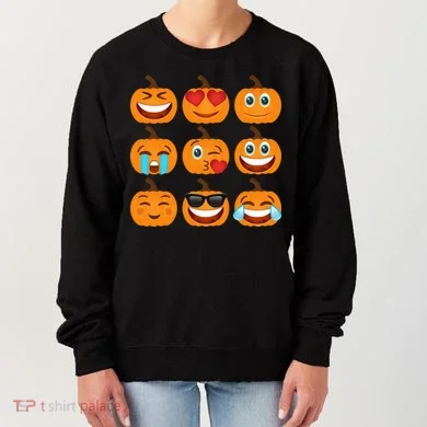 Pumpkin Emojis  Women's Sweatshirt