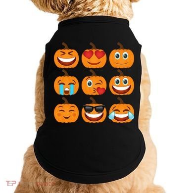 Pumpkin Emojis  Doggie Tank
