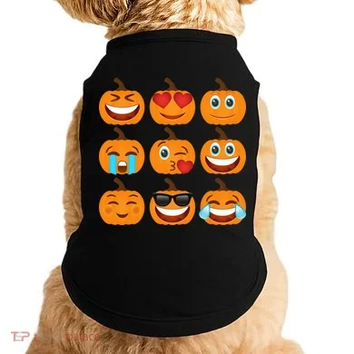 Pumpkin Emojis  Doggie Tank