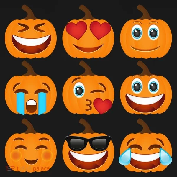 Pumpkin Emojis  Doggie Tank