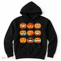 Pumpkin Emojis  Hoodie thumb 0