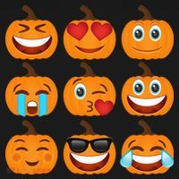 Pumpkin Emojis  Hoodie thumb 2
