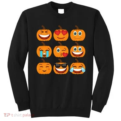Pumpkin Emojis  Sweatshirt