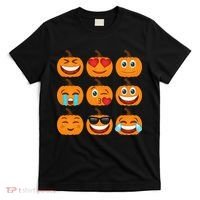 Pumpkin Emojis  T-Shirt thumb 0