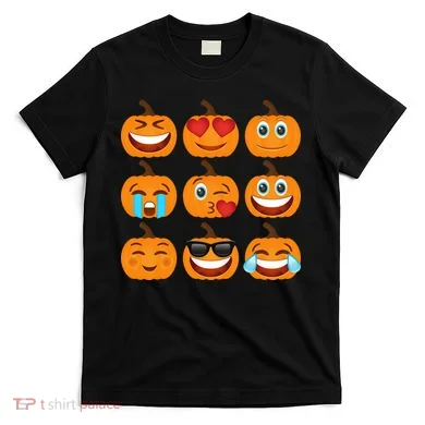 Pumpkin Emojis  T-Shirt