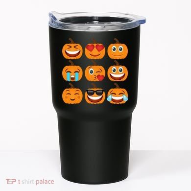 Pumpkin Emojis  Tumbler
