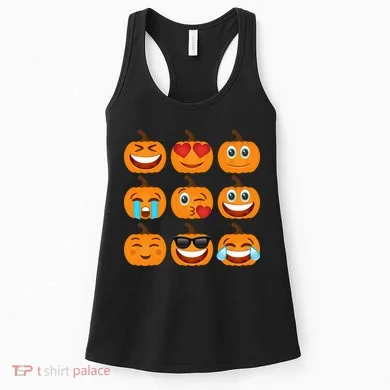 Pumpkin Emojis  Women's Tank Top