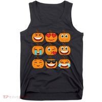 Pumpkin Emojis  Tank Top thumb 0
