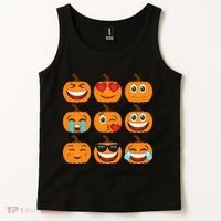 Pumpkin Emojis  Tank Top thumb 2