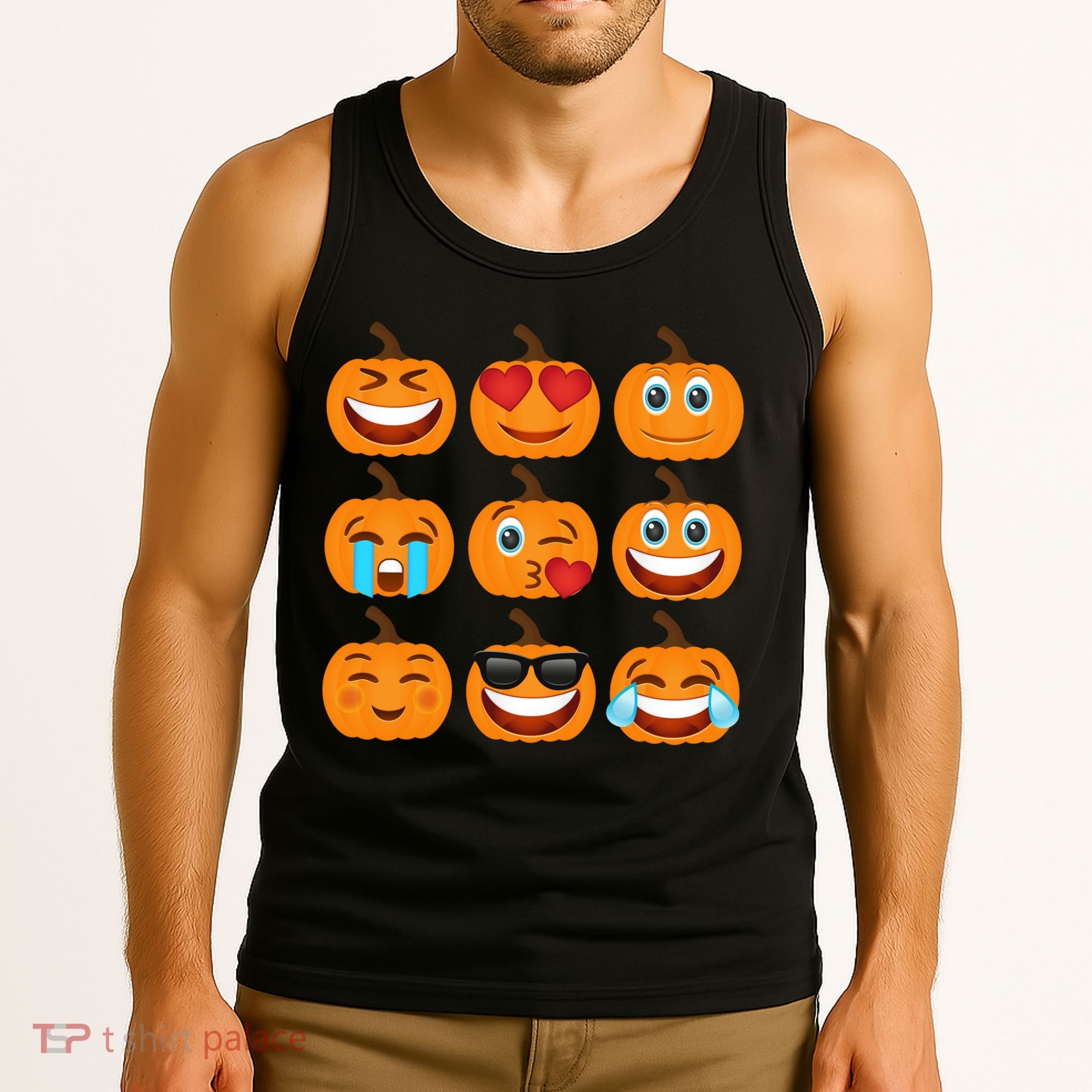 Pumpkin Emojis  Tank Top