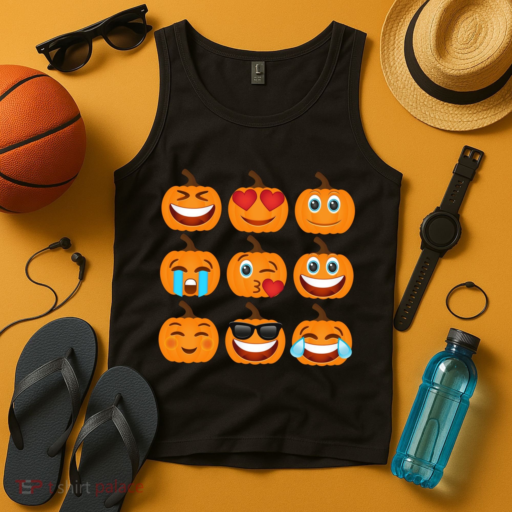 Pumpkin Emojis  Tank Top
