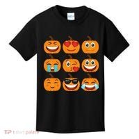 Pumpkin Emojis  Kids T-Shirt thumb 0