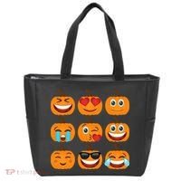Pumpkin Emojis  Tote Bag thumb 0