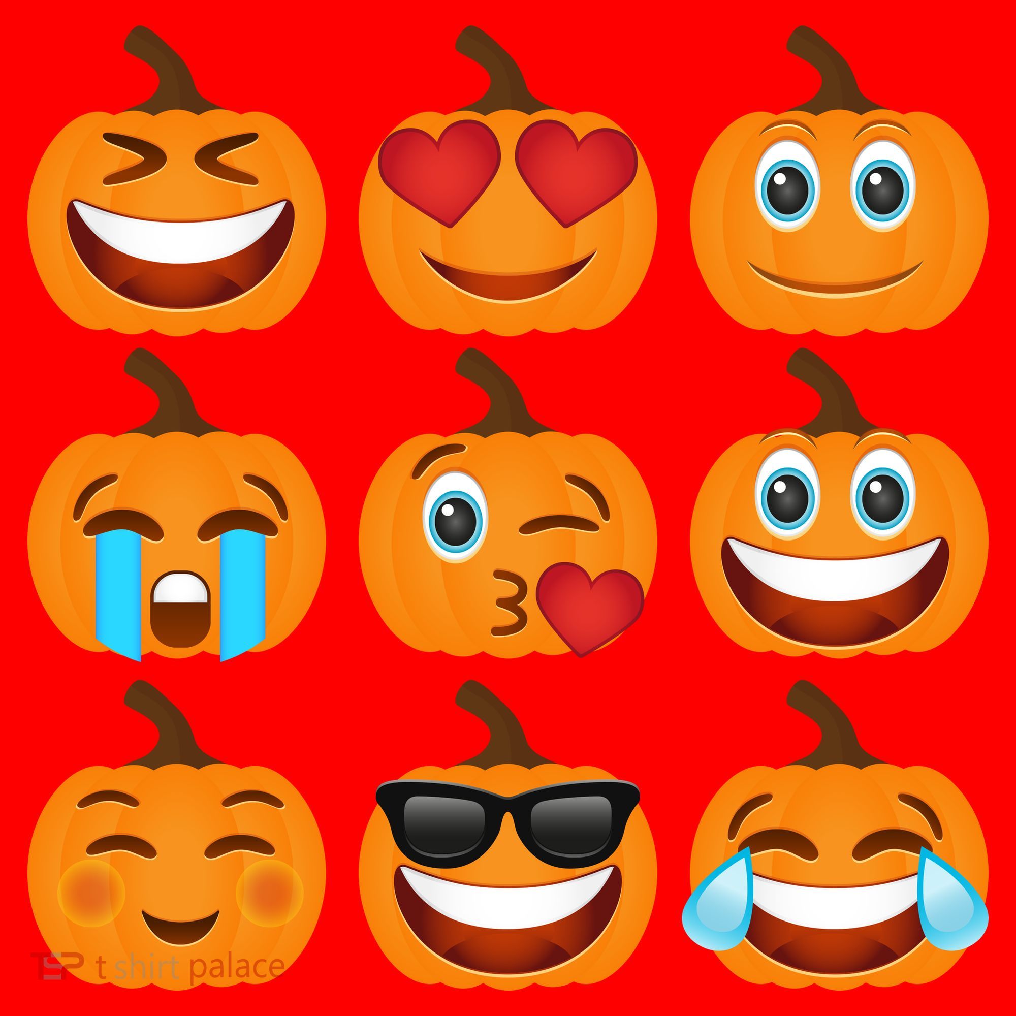 Pumpkin Emojis  Santa Hat