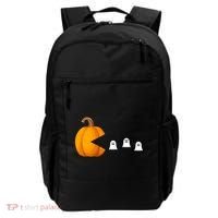 Pumpkin Ghosts Retro Pic Elated Backpack thumb 0