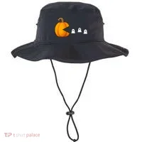 Pumpkin Ghosts Retro Pic Elated Bucket Hat thumb 0