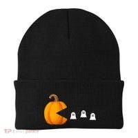 Pumpkin Ghosts Retro Pic Elated Beanie thumb 0