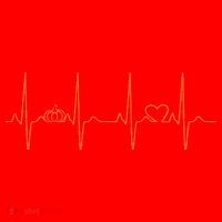 Pumpkin Halloween Heartbeat Pulse Santa Hat thumb 1