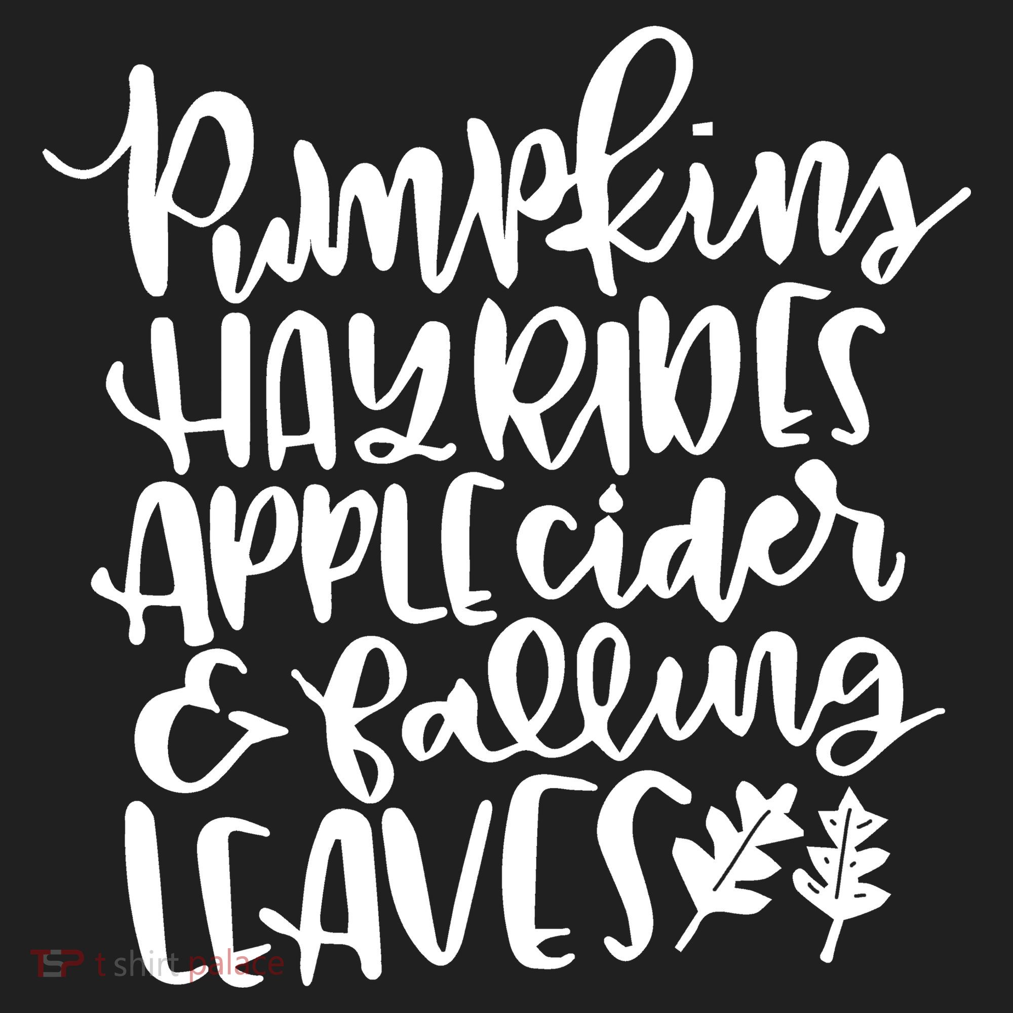 Pumpkin Hayrides Apple cider Falling Leaves Tumbler