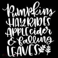 Pumpkin Hayrides Apple cider Falling Leaves Toddler Hoodie thumb 2
