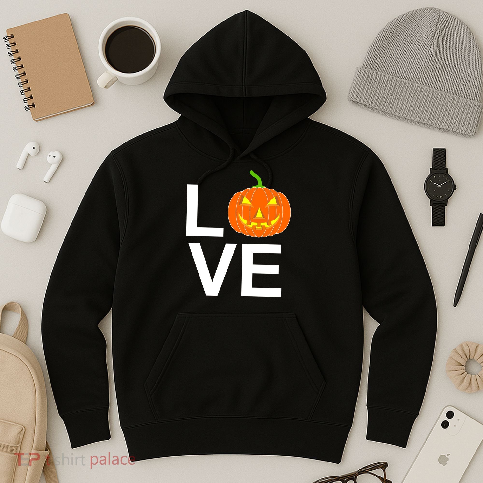 Pumpkin Love Halloween Hoodie