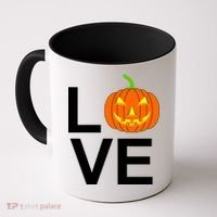 Pumpkin Love Halloween Coffee Mug thumb 0