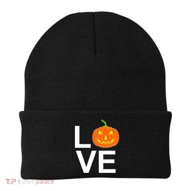 Pumpkin Love Halloween Beanie