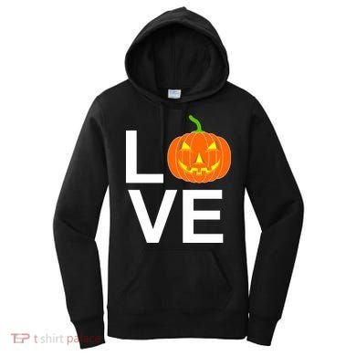 Pumpkin Love Halloween Women's Hoodie