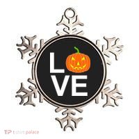 Pumpkin Love Halloween Ornament thumb 0