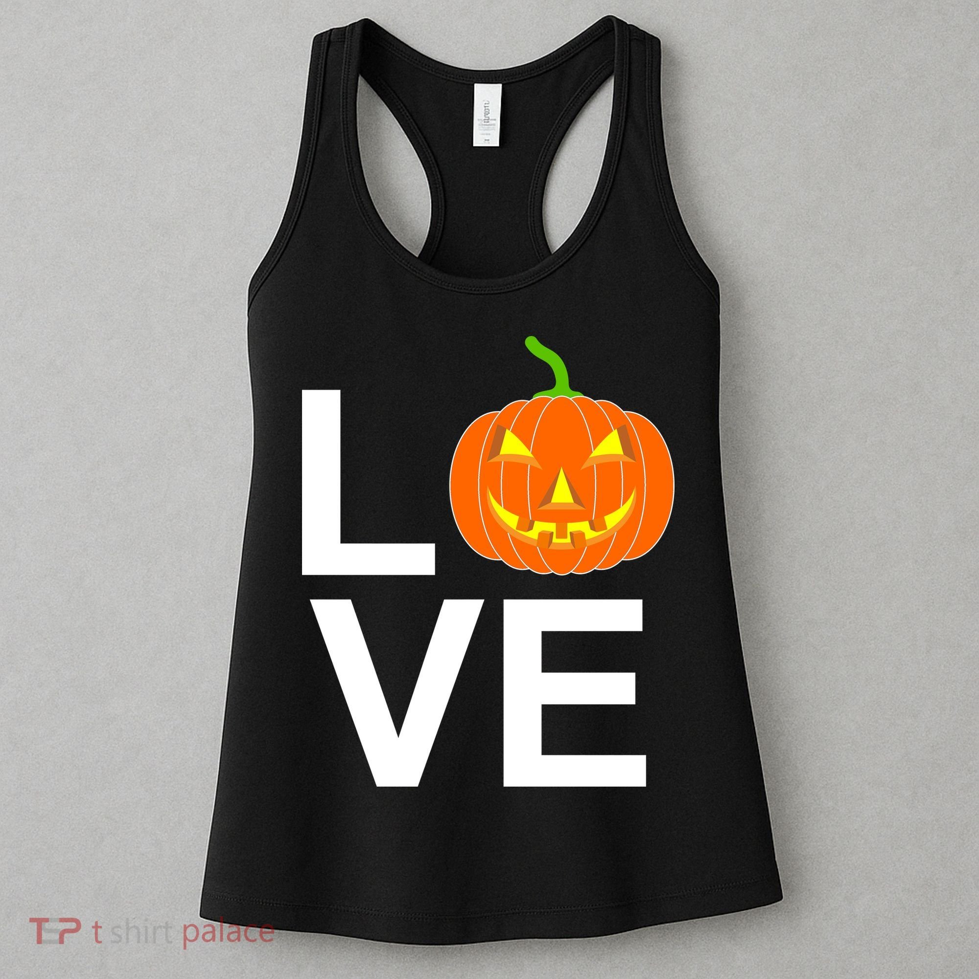 Pumpkin Love Halloween Women's Tank Top