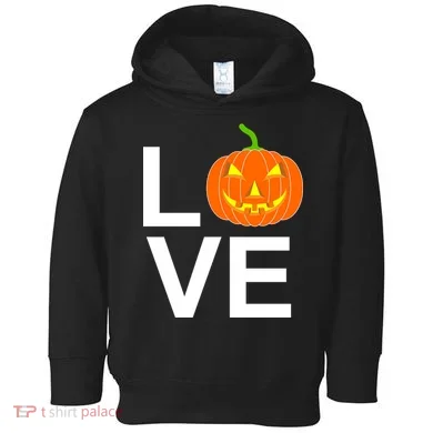 Pumpkin Love Halloween Toddler Hoodie