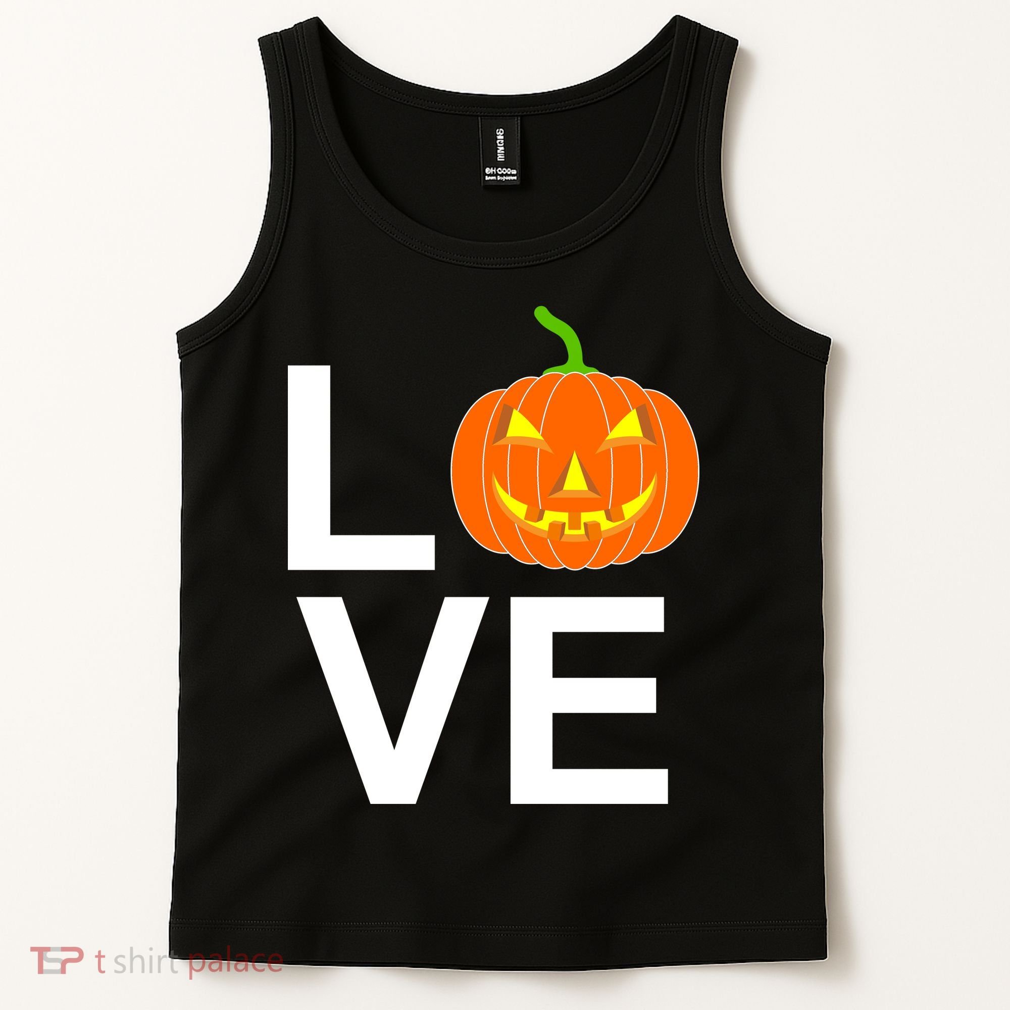 Pumpkin Love Halloween Tank Top