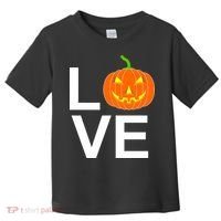 Pumpkin Love Halloween Toddler T-Shirt thumb 0