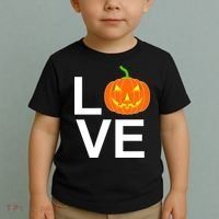 Pumpkin Love Halloween Toddler T-Shirt thumb 2