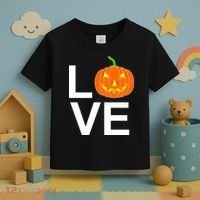 Pumpkin Love Halloween Toddler T-Shirt thumb 3