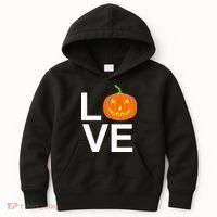 Pumpkin Love Halloween Kids Hoodie thumb 0