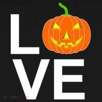 Pumpkin Love Halloween Kids Long Sleeve Shirt thumb 2