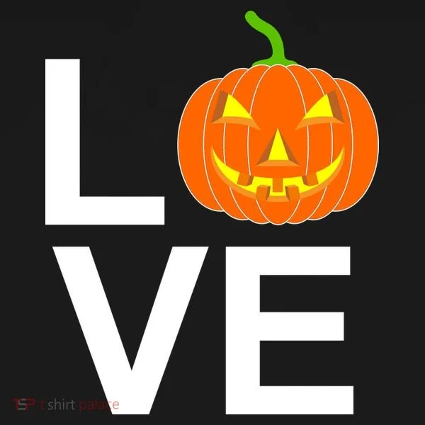 Pumpkin Love Halloween Kids Long Sleeve Shirt