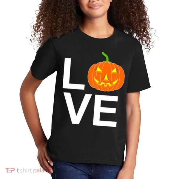 Pumpkin Love Halloween Kids T-Shirt
