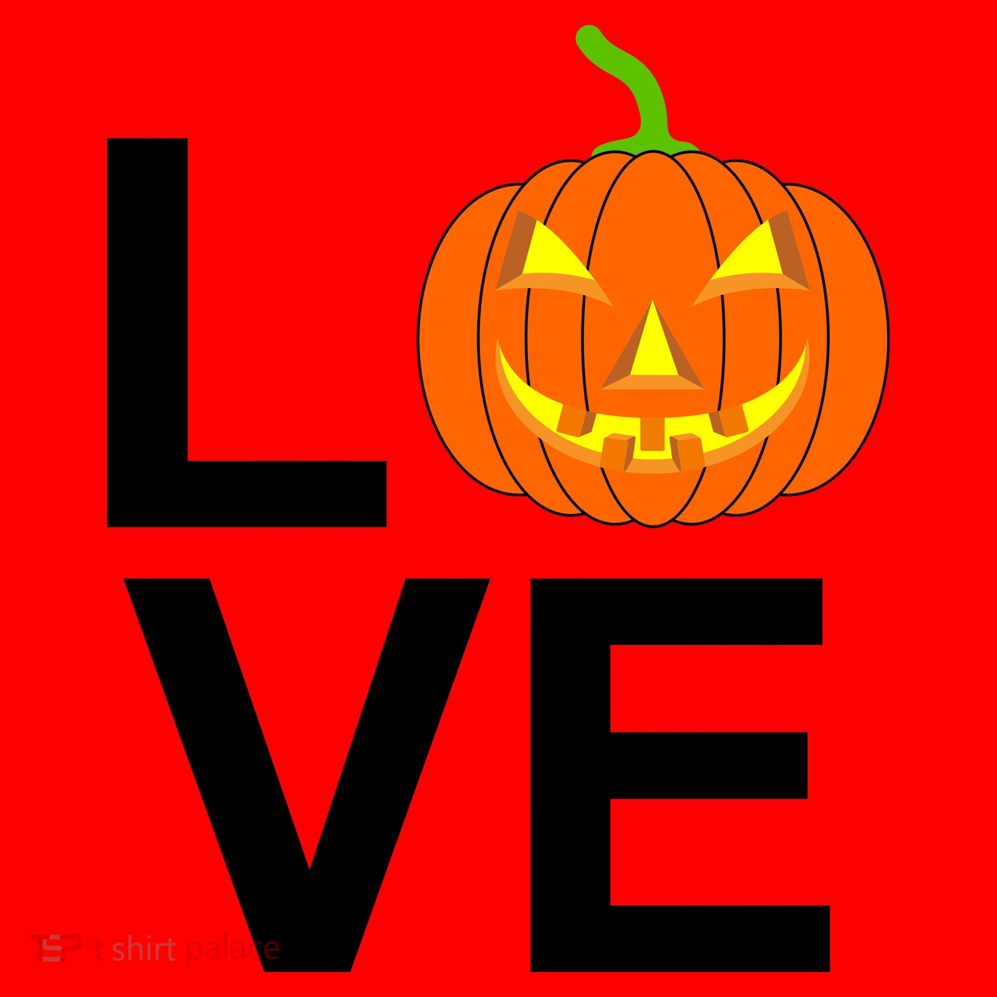 Pumpkin Love Halloween Santa Hat