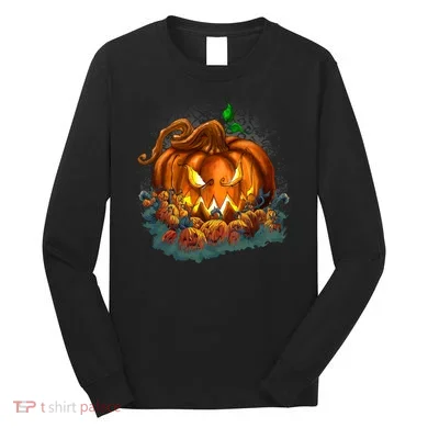 Pumpkin Patch Halloween Long Sleeve Shirt