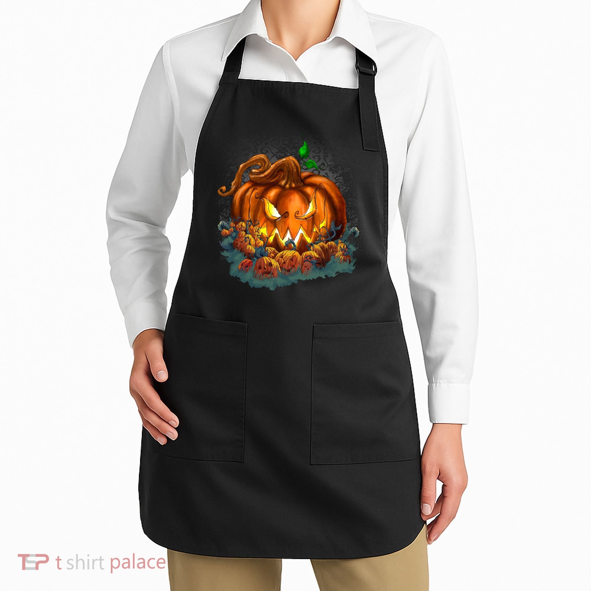 Pumpkin Patch Halloween Apron