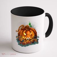 Pumpkin Patch Halloween Coffee Mug thumb 1